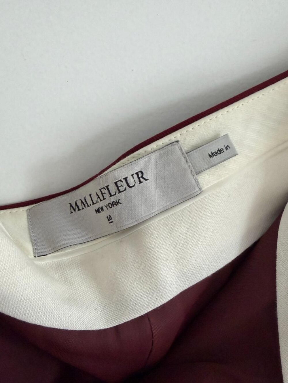 MM LaFleur The Horton Flare Pant - Washable Wool Twill - Picture 6 of 11